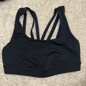 lululemon - black strappy back